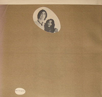 JOHN LENNON & YOKO ONO -  Two Virgins album front cover vinyl record